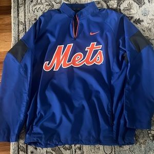 NWOT Nike Mets warm up pullover